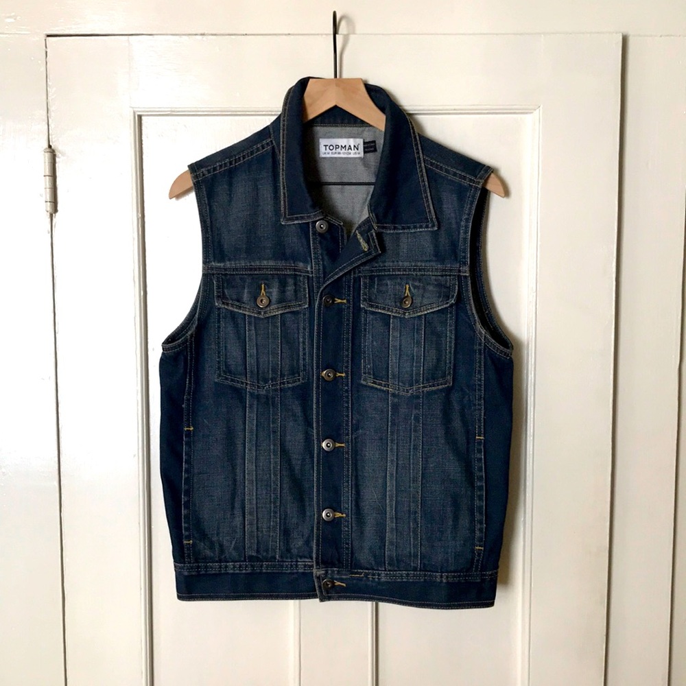 Topman Denim Vest